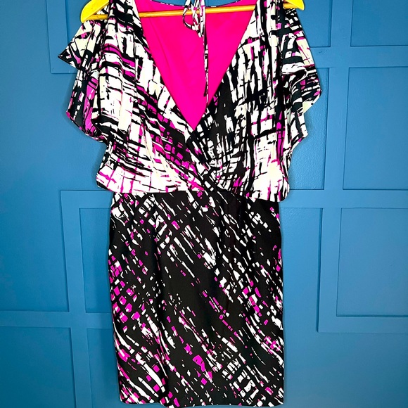 Jessica Simpson Patterned Dress size 6 - Picture 2 of 6